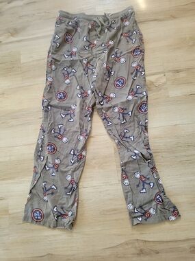 Men's Brown Patterned Life Is Good Lounge Pants
